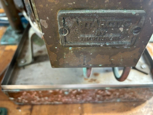 vintage propane heater for boat