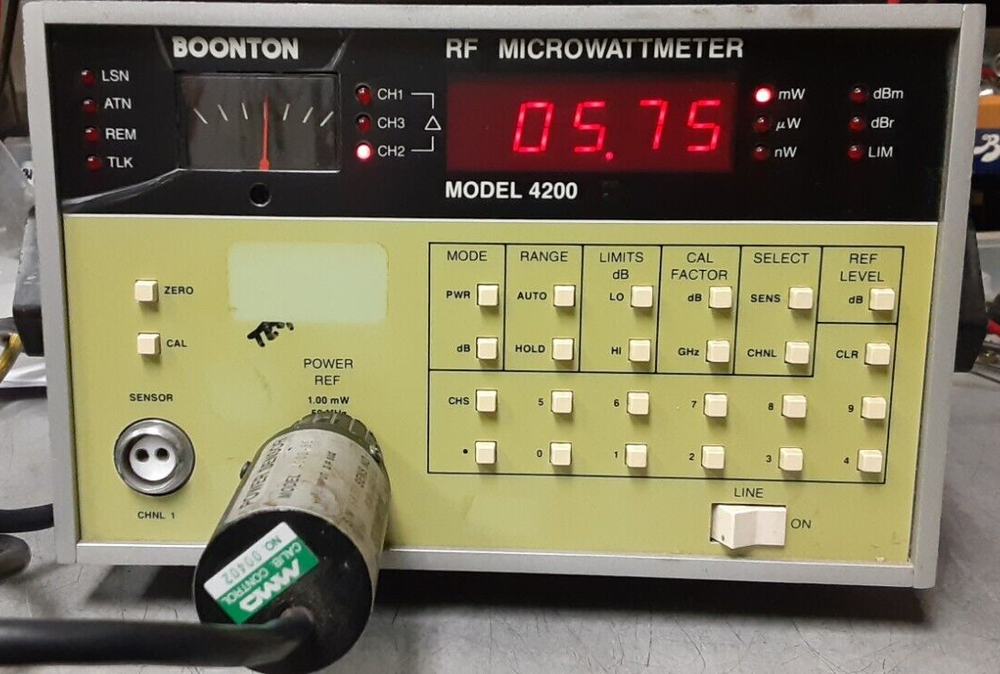 BOONTON 4200 RF Power Meter & Sensor
