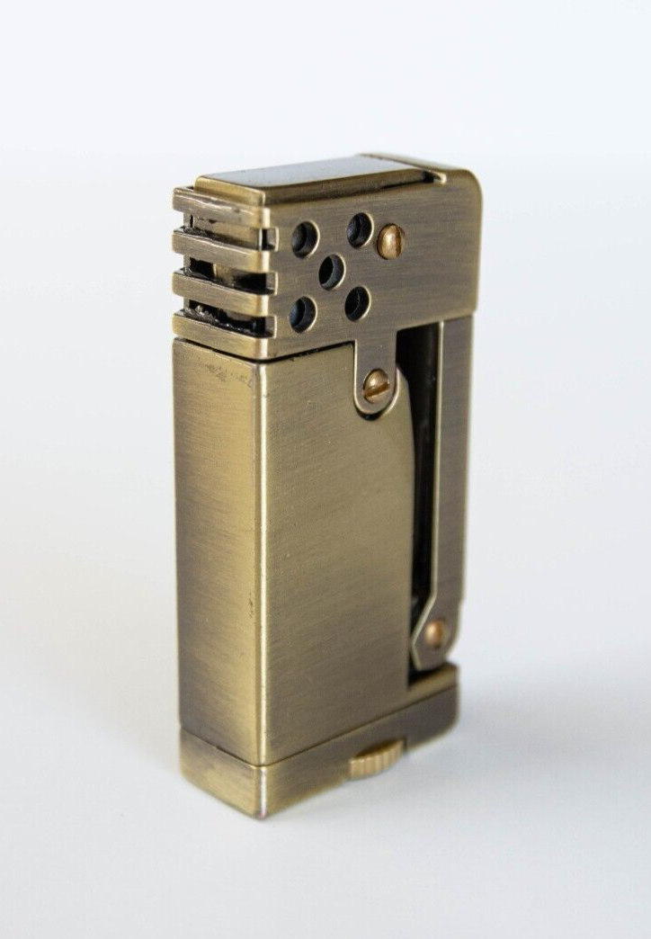 VINTAGE STYLE SINGLE CLICK LIGHTER Trench Retro Fuel Saving Lighter O Ring USA
