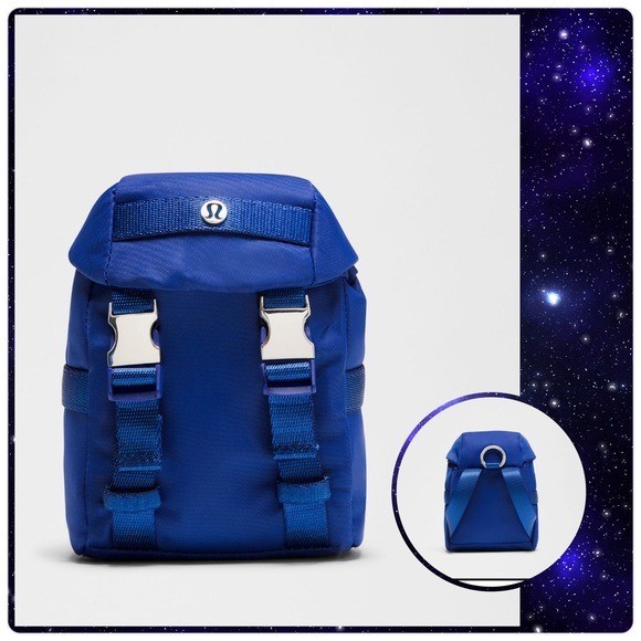Lululemon Wunderlust Nano Backpack Riverside blue NWT