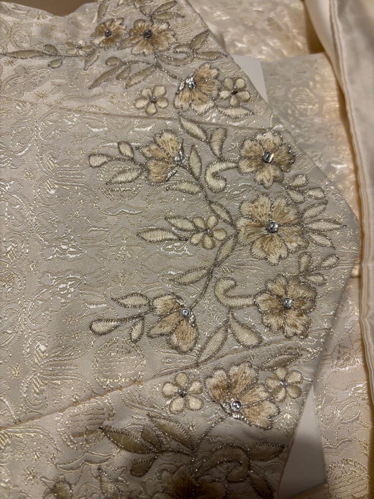 Anjolique wedding dress, Size 10, Ivory/Candlelight, Preowned