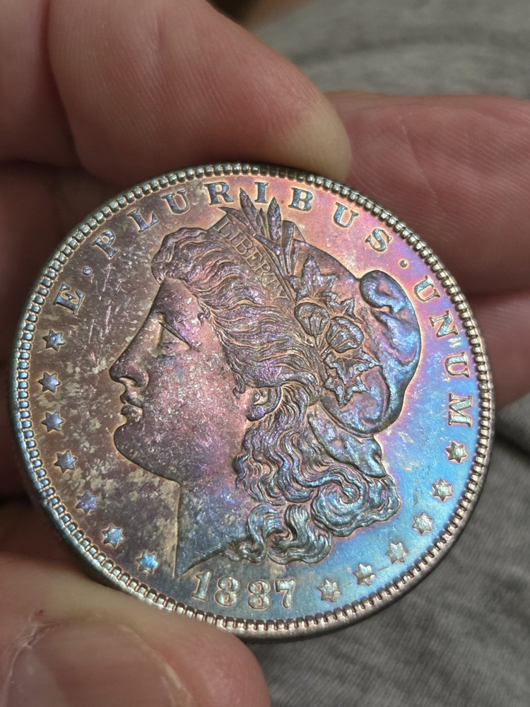 1887 Morgan Silver Dollar