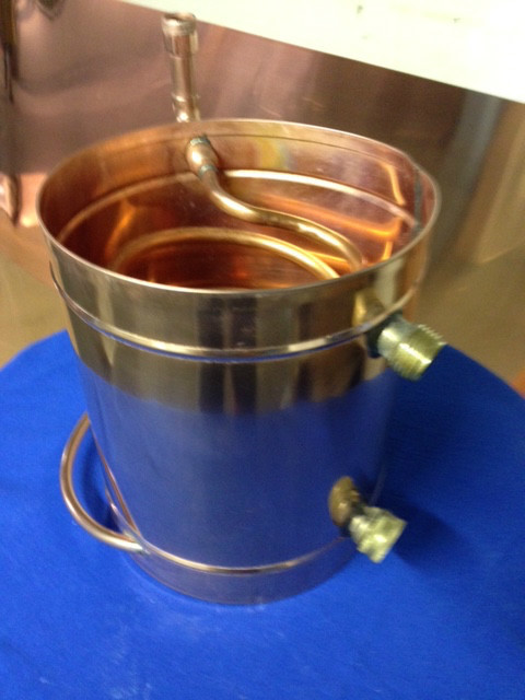 Copper Moonshine Still-Thumper and Worm-Heavy Pot Still StillZ 6 Gallon
