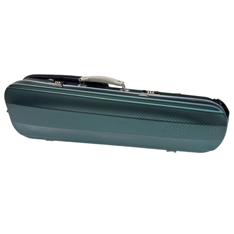 High-grade 4/4 Violin Case green grain Compound material, with coded lock