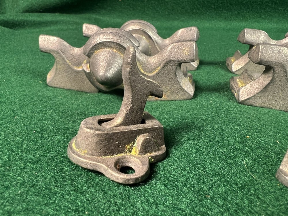 Antique Shutter Hinge Set Patent 1870 Architectural Salvage