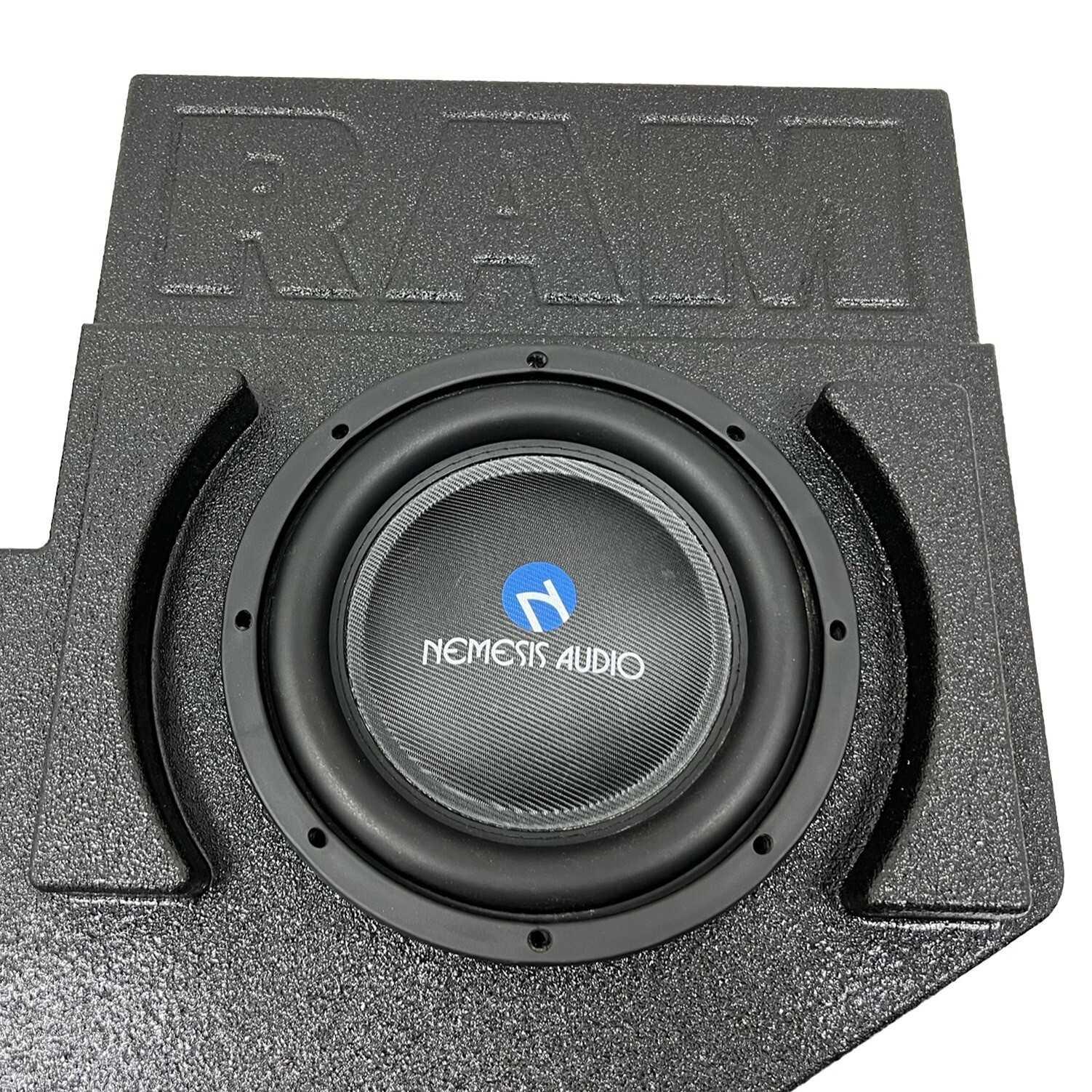Mega Bass Dodge Ram Quad Cab 02-18 2x12 Inch Subwoofer Box Sub Enclosure Ported