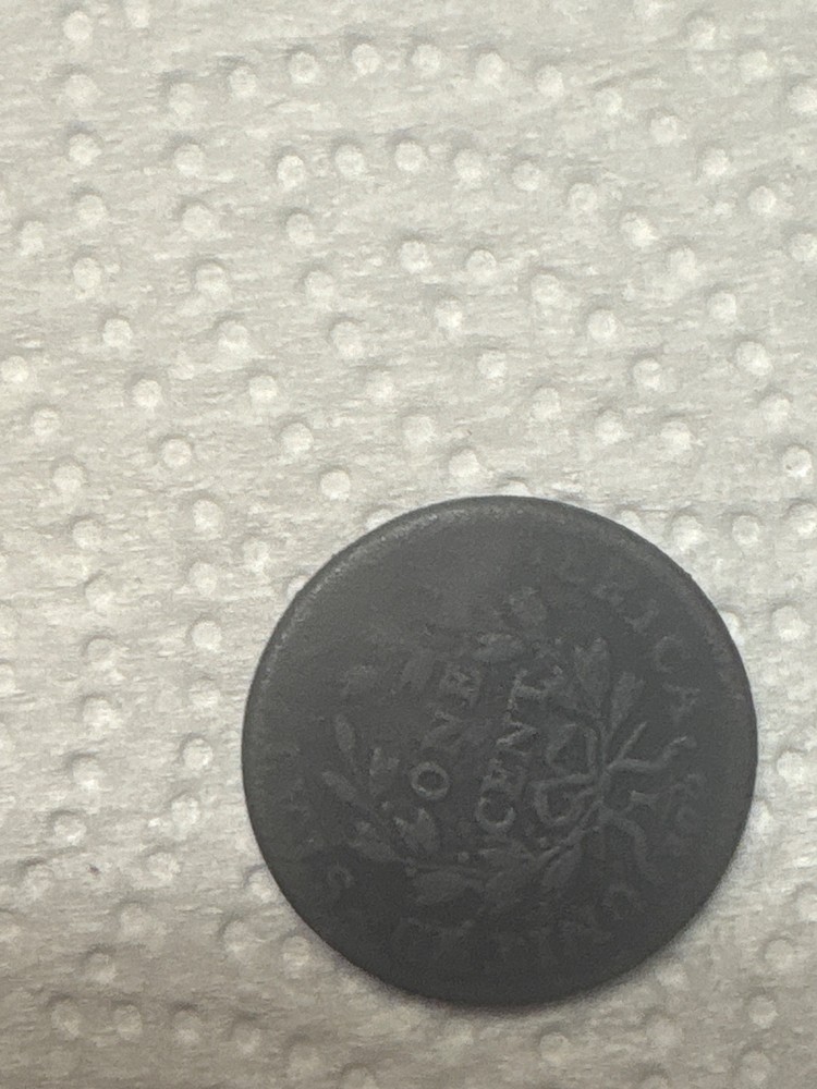 1798 Draped Bust Large Cent Penny 2nd hairstyle