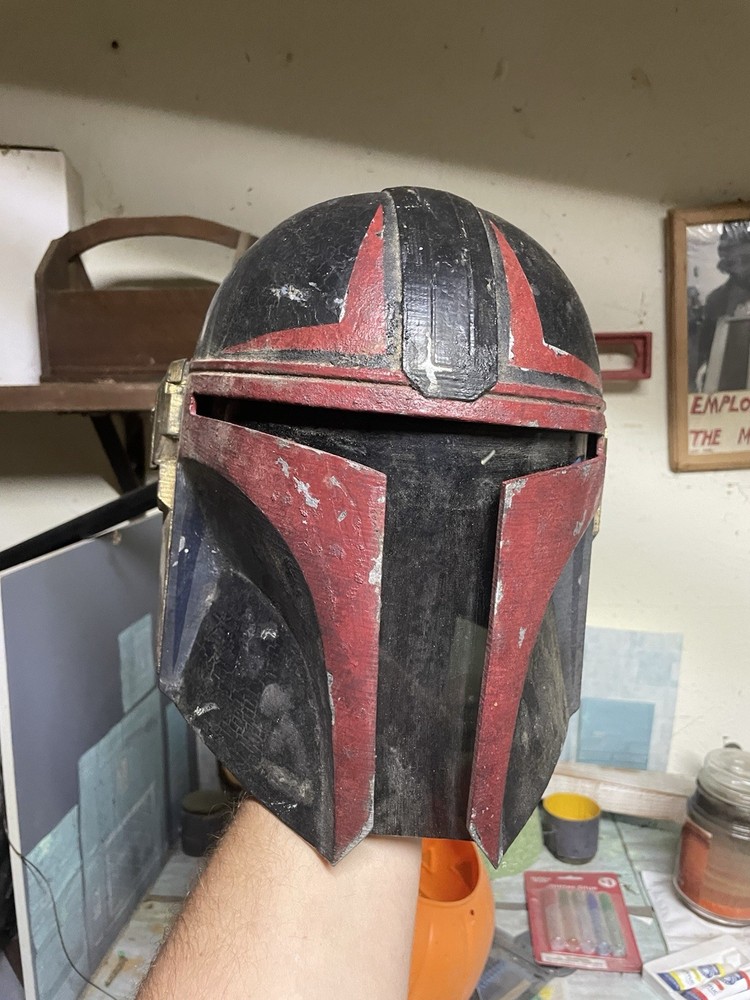 Star Wars Custom Mandalorian PROJECT 3D Printed Helmet