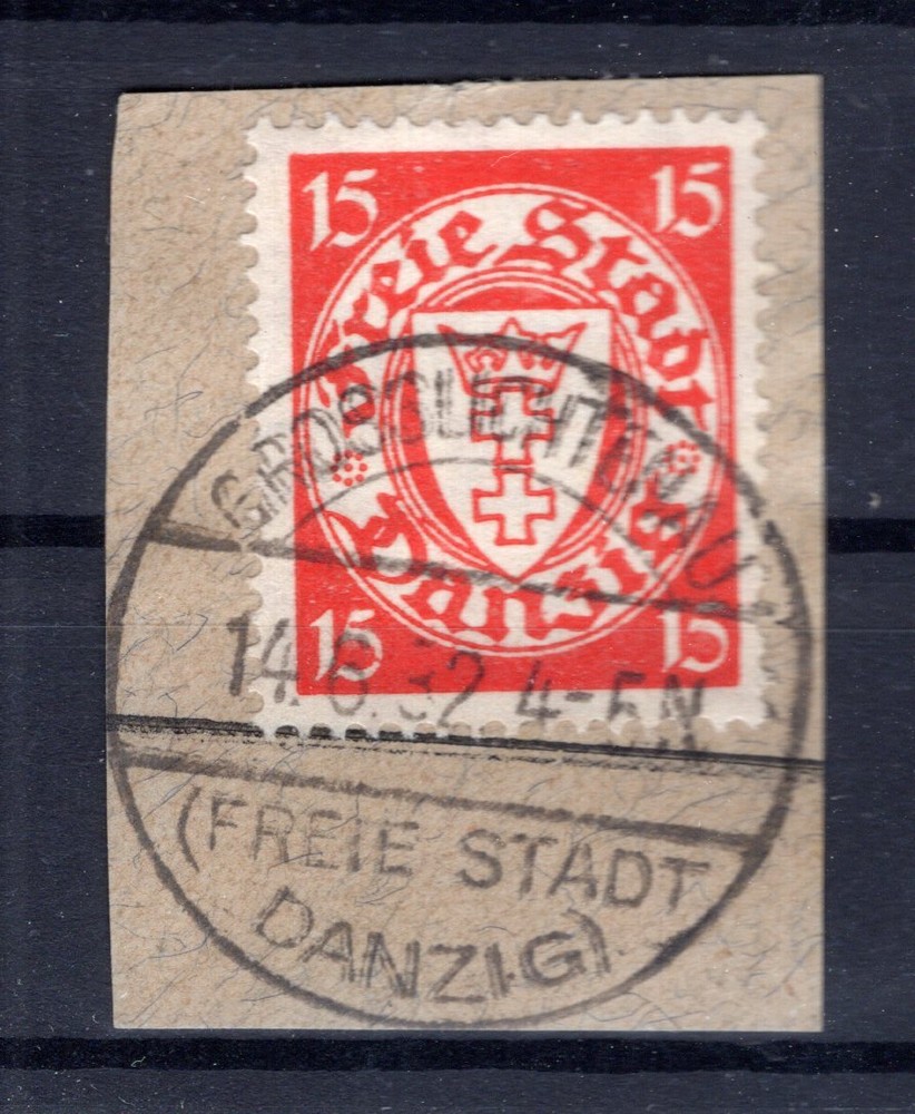 Danzig Stamp Großlichtenau (AA4169