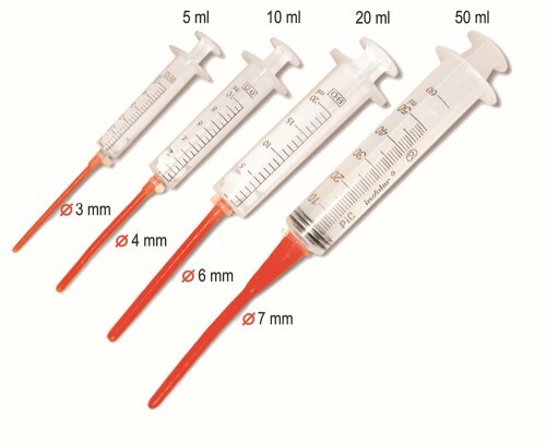 PSITTACUS SOFT FEEDING TUBES (RED SERIES) - 10ML
