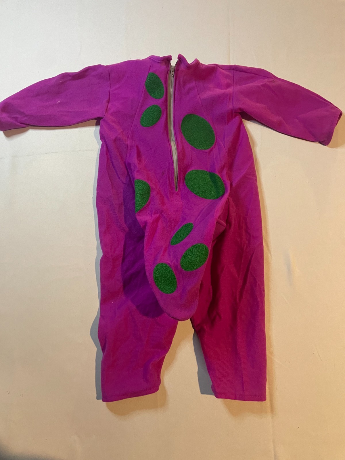 Vintage Barney Costume Boy Girl 1 To 2 Years Toddler Dinosaur Purple