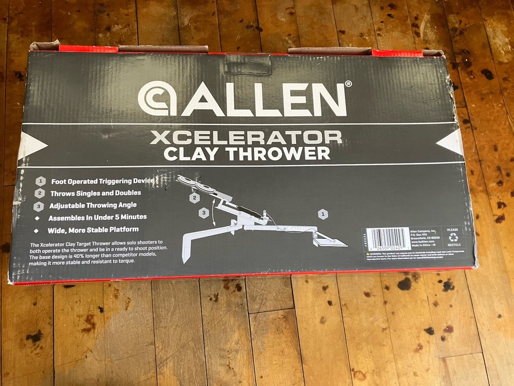 Allen Clay Pigeon Thrower