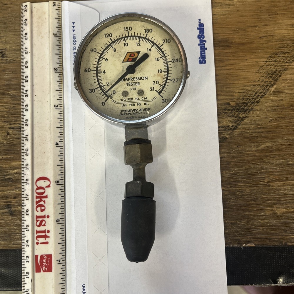 Vintage, Peerless Compression Tester C-58