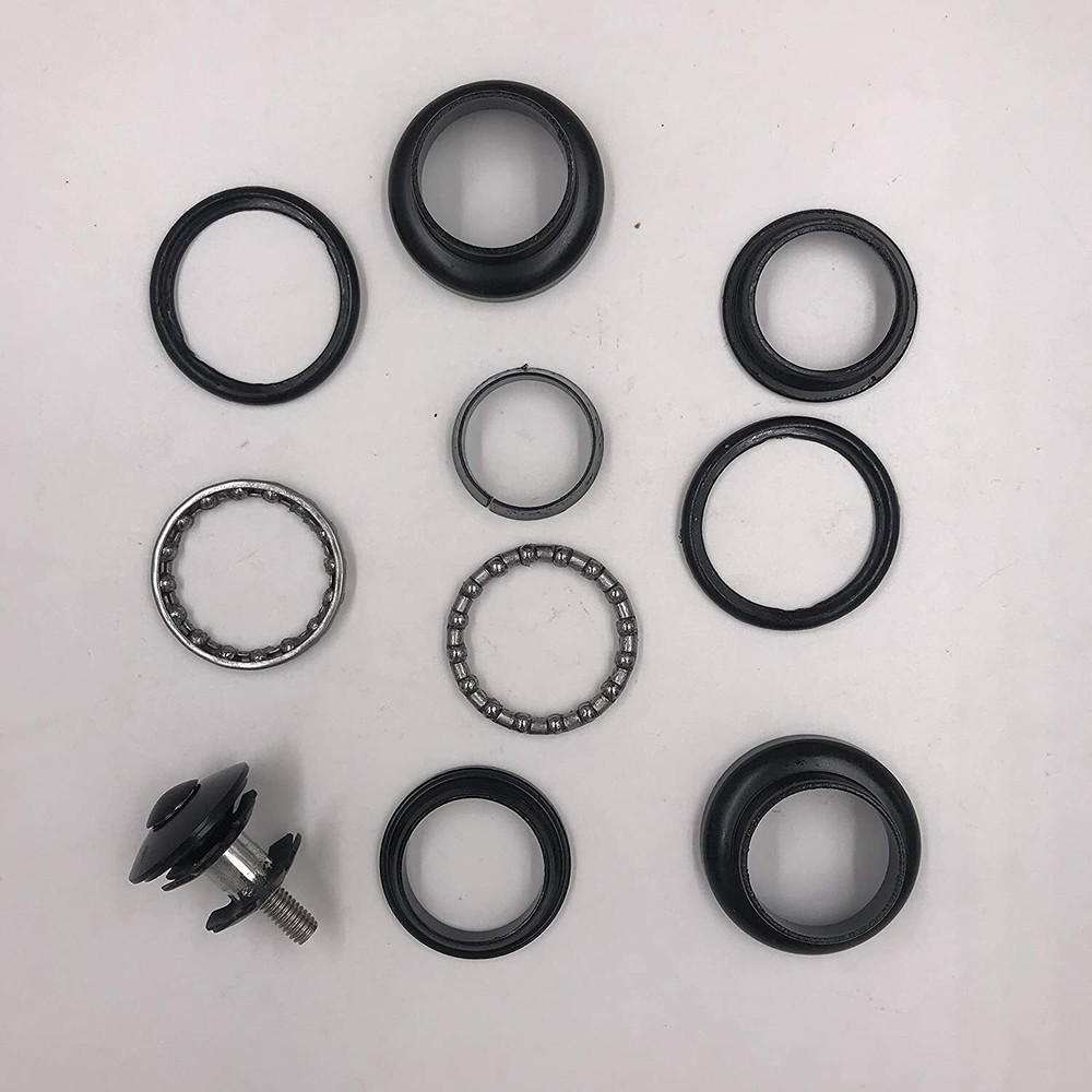 10pcs 1" Threadless Bicycle Headset Combo- Gas Motorized Bicycle (Black)