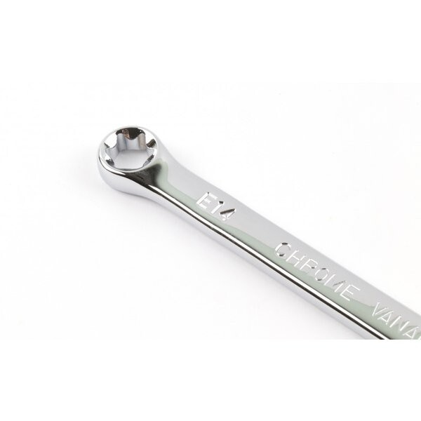 KOSHIHARA Box End Wrench E-Type Hex K147 E14xE18 L:182mm