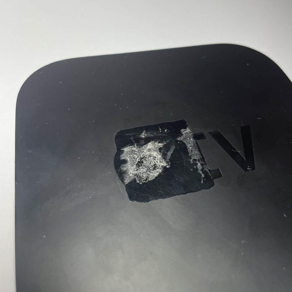 Apple TV A1378, No Cords Or Remote, Black, UNTESTED AS IS