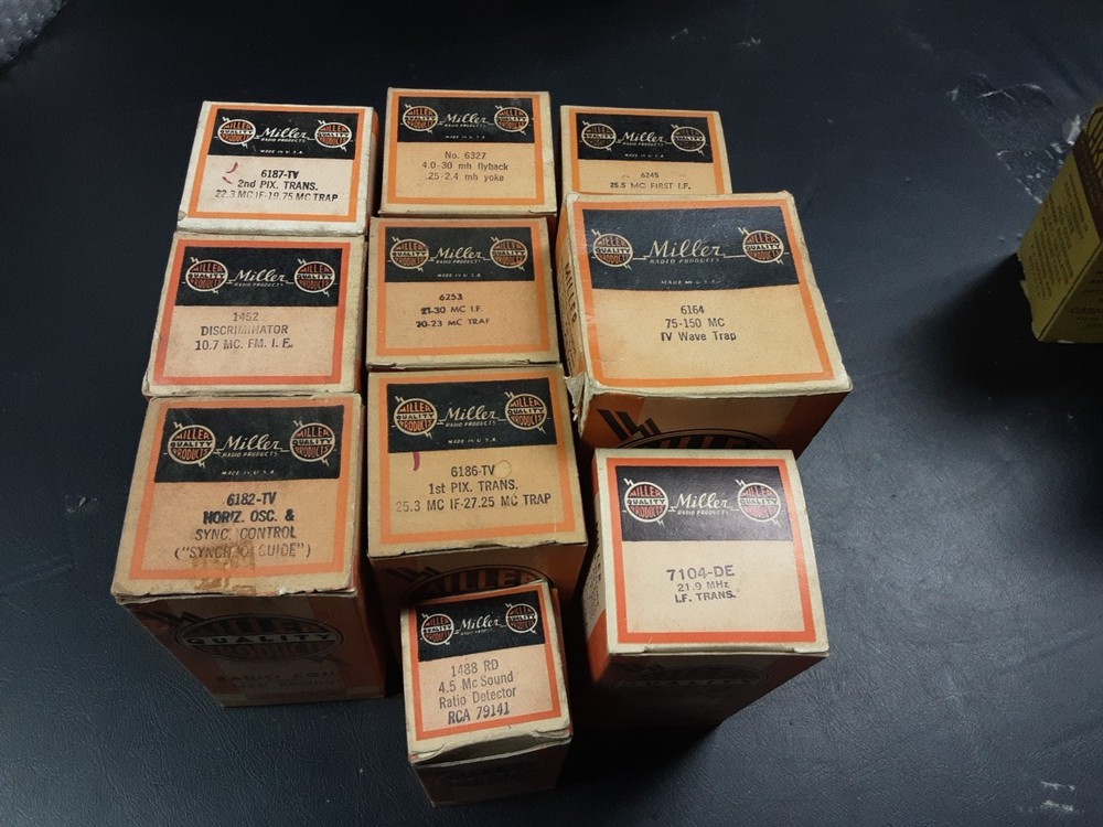 NOS Miller IF Coil Osc Flyback Discriminator 10pc