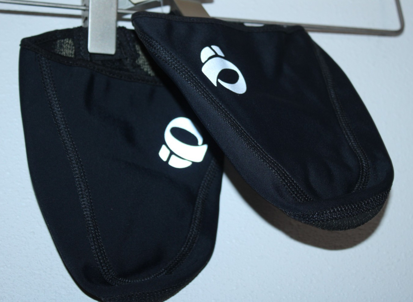 Pearl Izumi Cycling Thermal Shoe Toe Covers L/XL Black 5.5x4.5" Activewear Cafe~