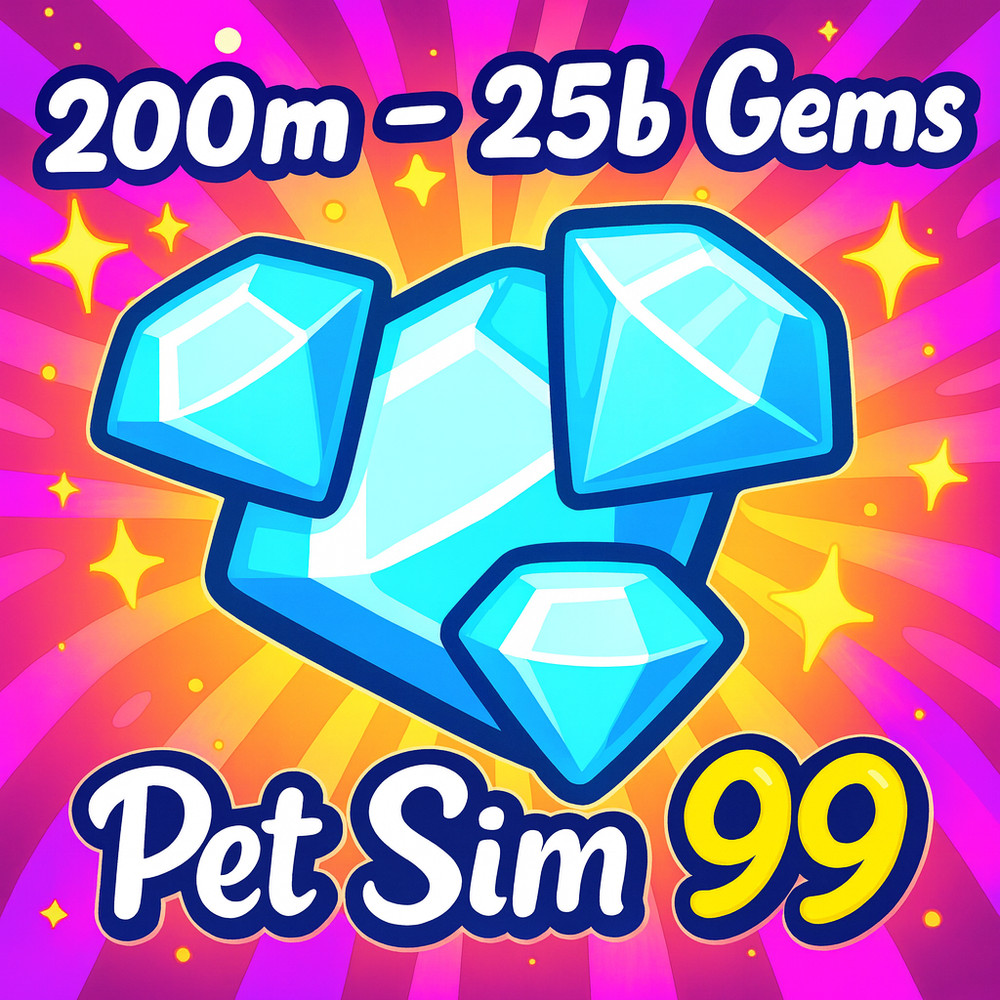 Pet Sim 99 Gems - Pet Simulator 99 PS99 Gems
