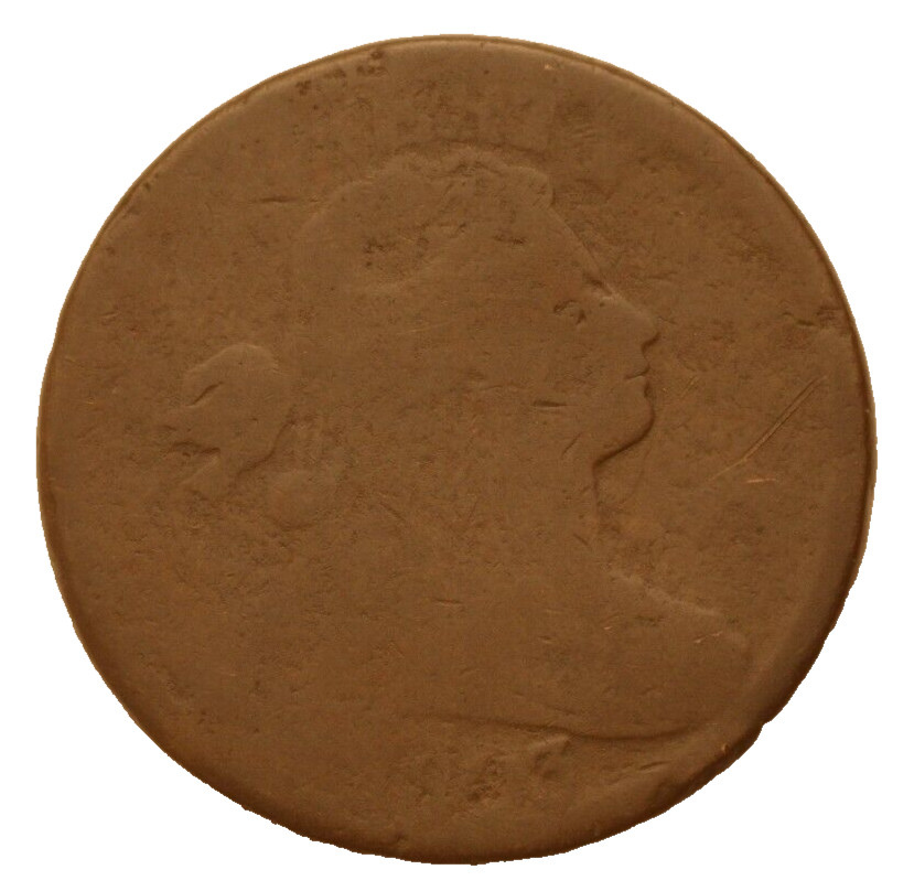1803 Large Cent Draped Bust AG S-258 Video!