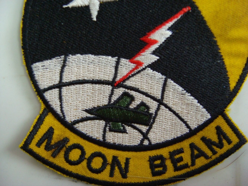 USAF 7th AIRBORNE COMMAND & CONTROL SQUADRON MOON BEAM VIETNAM WAR PATCH