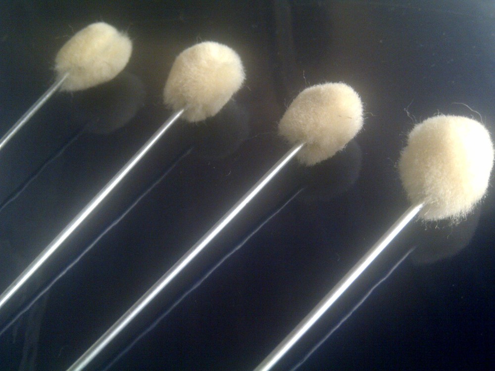 ((100)) 5 inch Wool Ring Dye Daubers New!