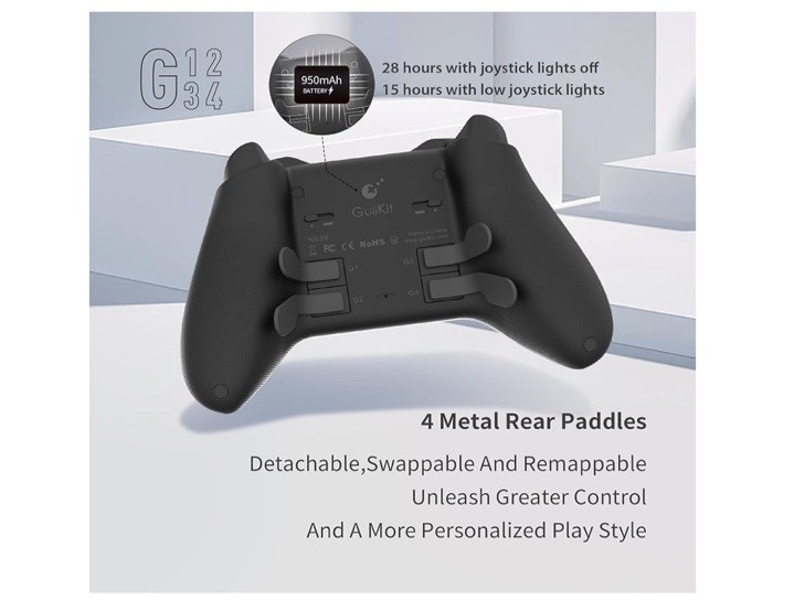 Gulikit KK3 Max Controller, Kingkong 3 Wireless Switch Controller, Model NS39