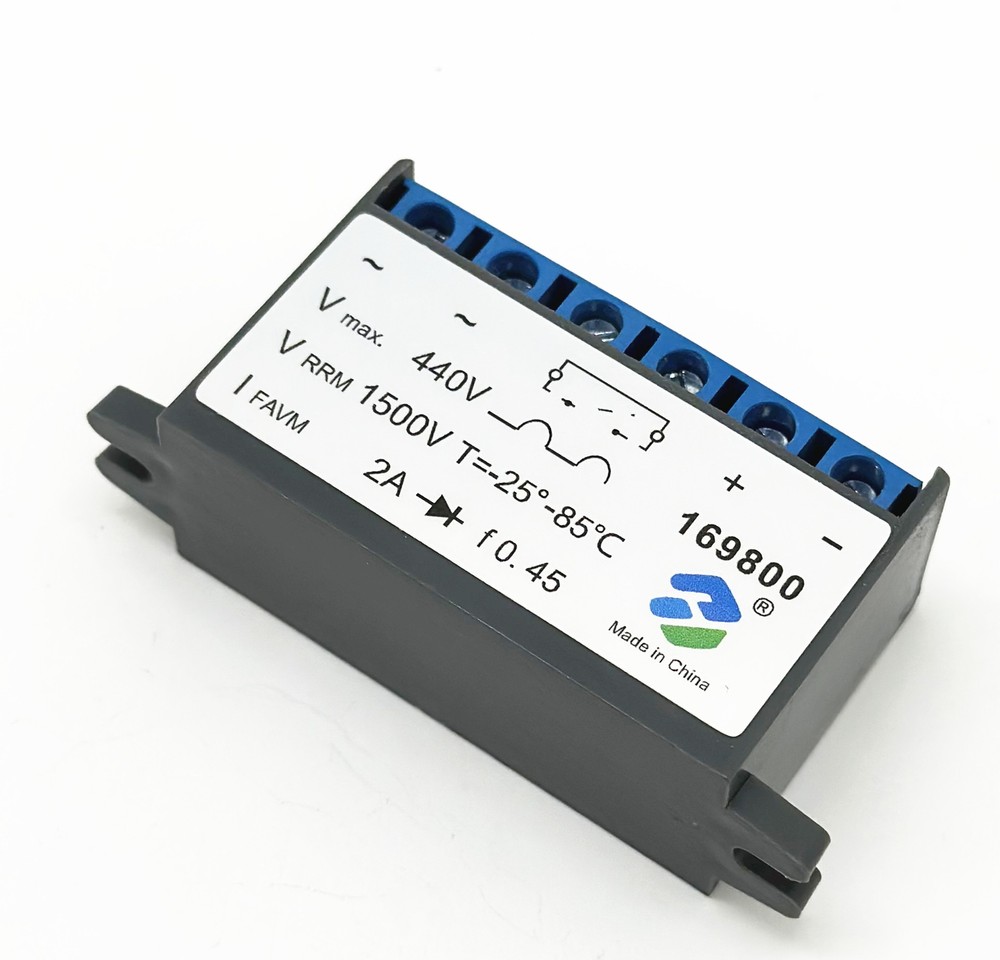Replace 169800 rectifier module VMAX 440V VRRM 1500V IFAVM 2A f0.45