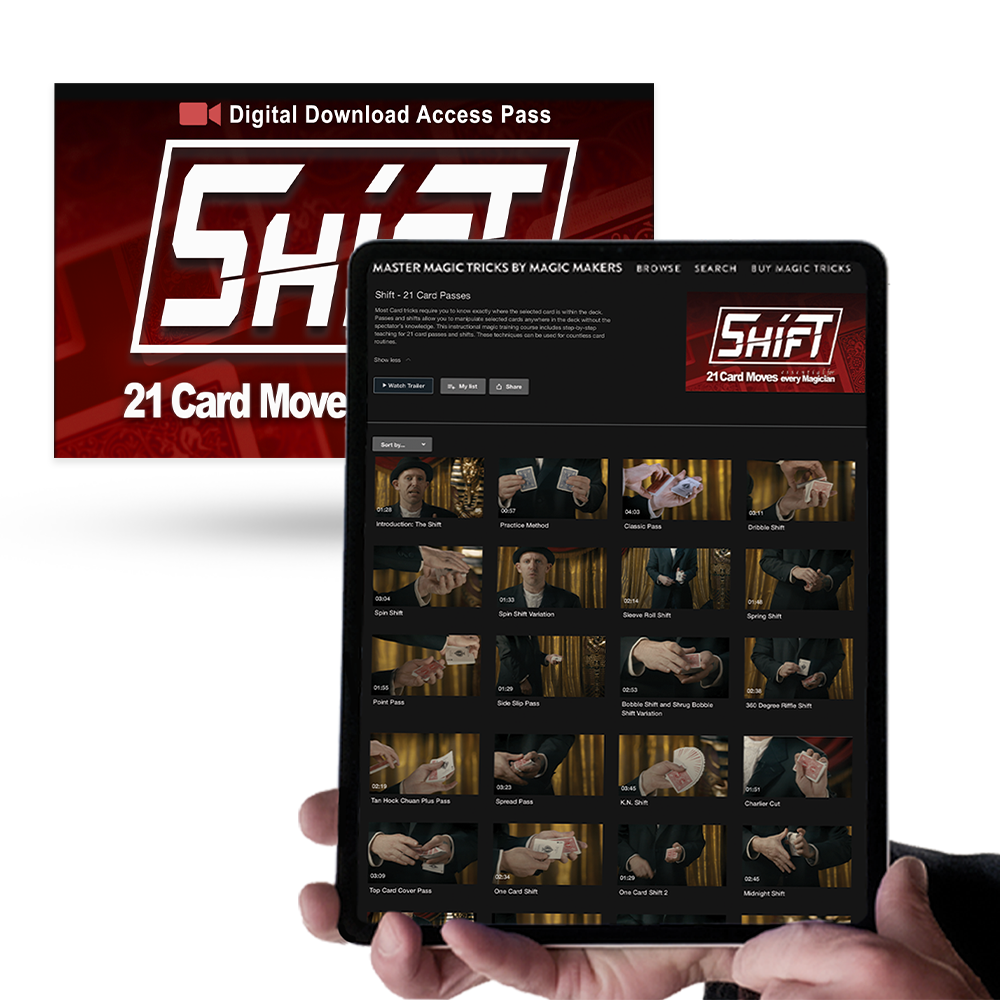 Shift- 21 Card Passes with DVD