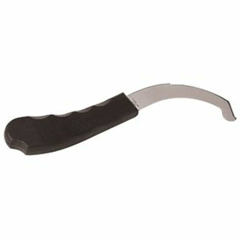 Stainless Steel Bot Egg Scraper 4" Molded Handle