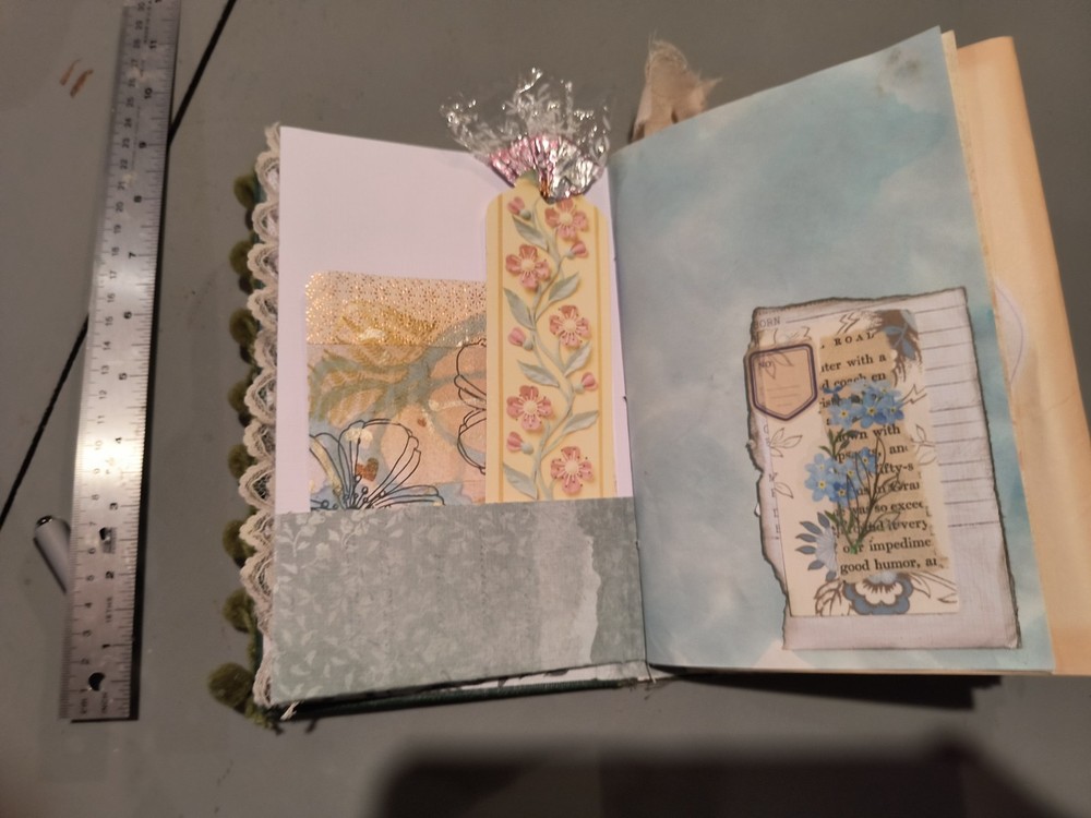 handmade junk writing journal