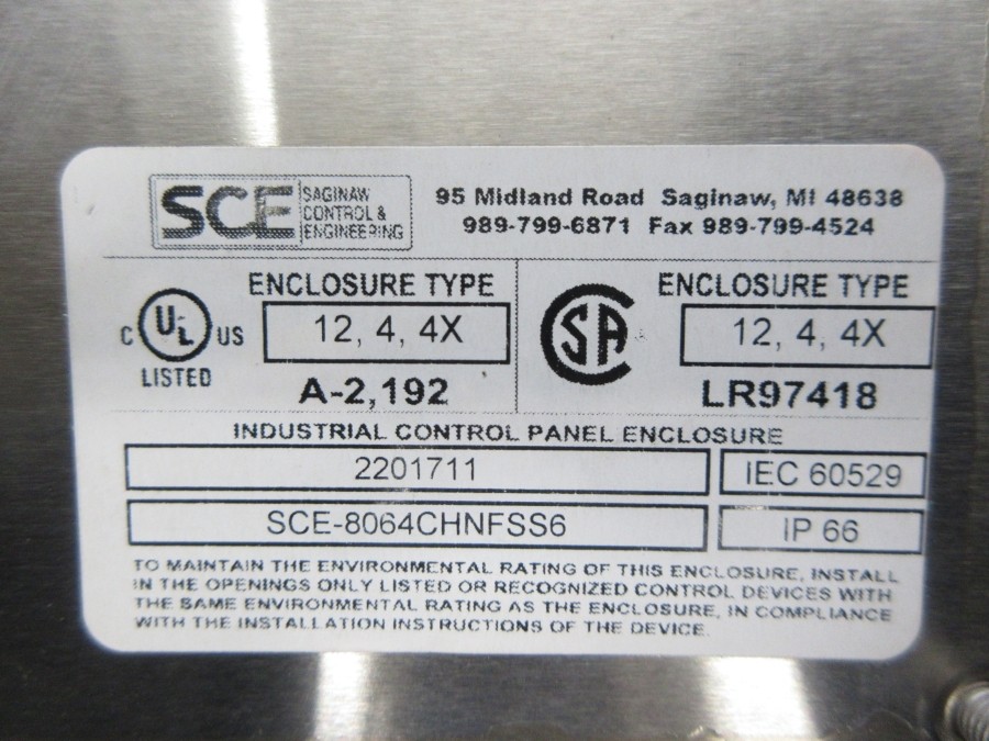 SCE SCE-8064CHNFSS6 2201711 NSNP