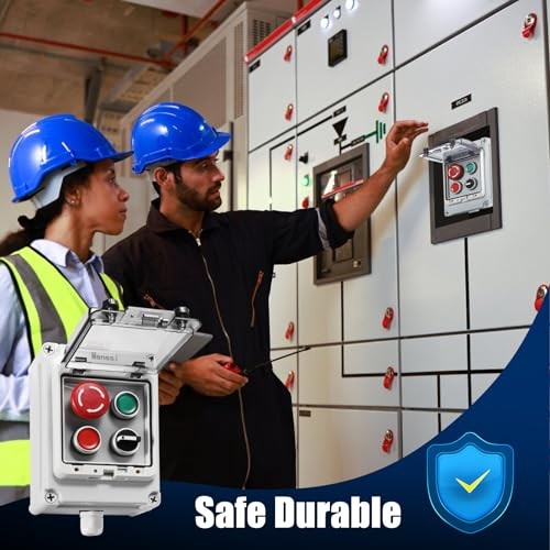Push Button Switch IP67 Outdoor Waterproof Button Switch Box 4-hole switch box