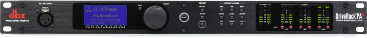 dbx DriveRack PA2 Complete Loudspeaker Management System