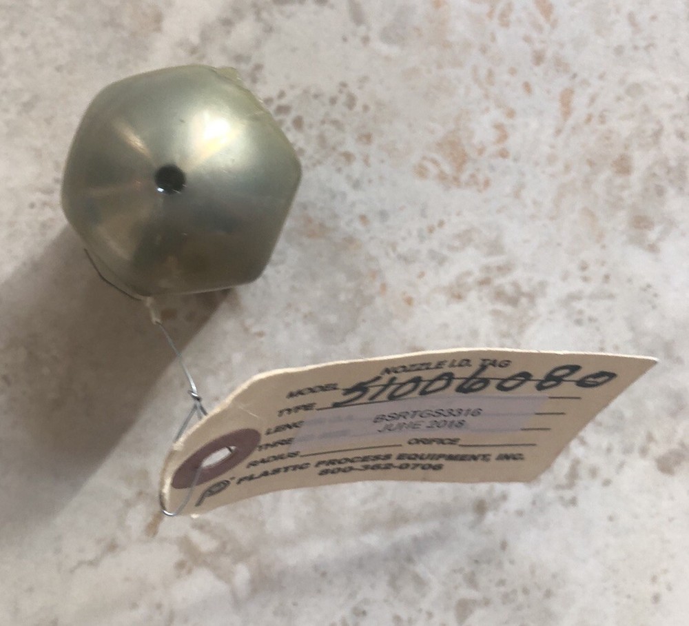 Inyection Molding Machine PPE Replacement Big Shot Tip Mod. BSRTGS 1-7/8” LGP