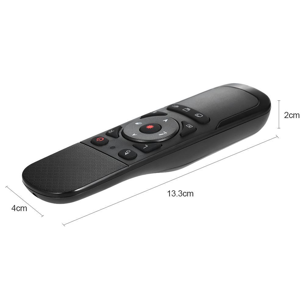 2.4G Wireless Air Mouse Presenter Remote w/ Laser Pointer & Gyroscope