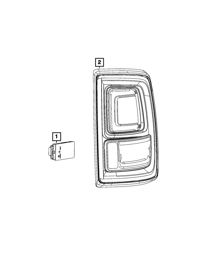 Genuine Mopar Radar Module 68598777AA