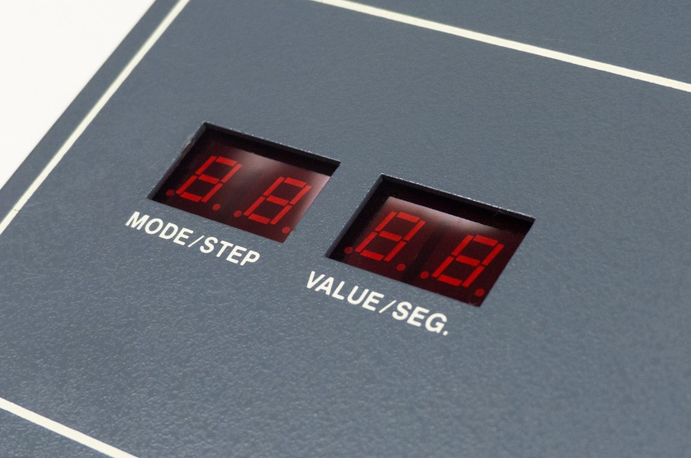 NEW 2pcs Red 7-Segment Display Covers for EMU E-mu Drumulator Drum Machine