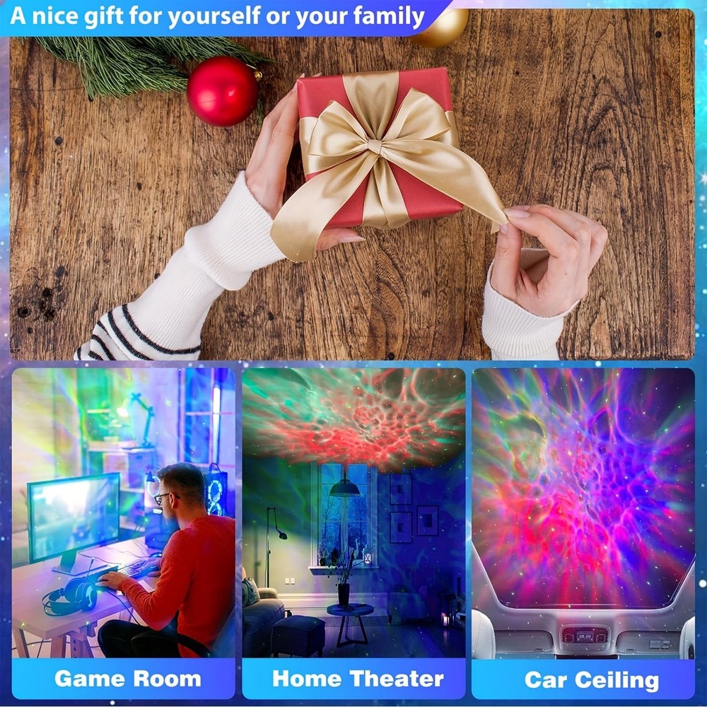Astronaut Star Projector, Projector Galaxy Light for small, White Guitar