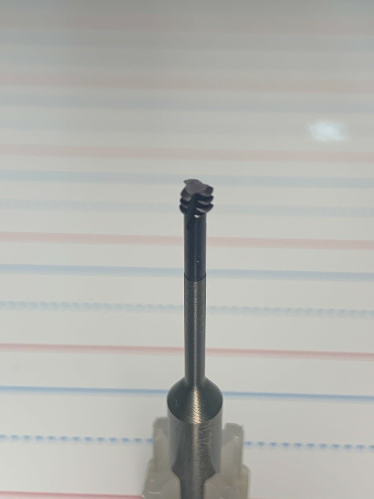 #8-32 UNC Extra long 26mm depth Thread Mills Solid Carbide Internal 3 Flute