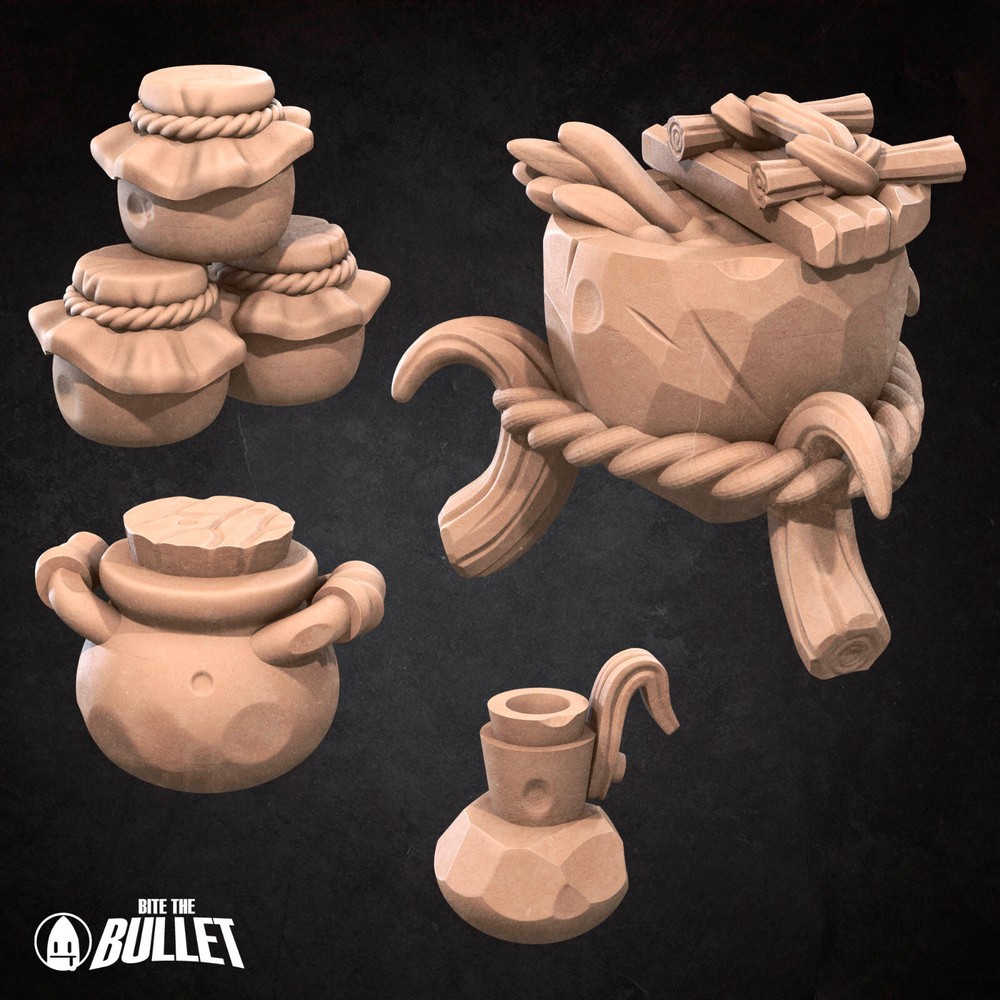 Fishing Kitchen - Terrain - Bite the Bullet - Dungeons and Dragons