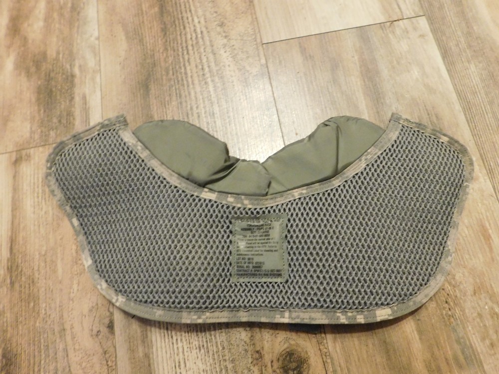 USGI ACU YOKE COLLAR BACK PROTECTOR W/ SOFT INSERT SIZE 2X LARGE NEW