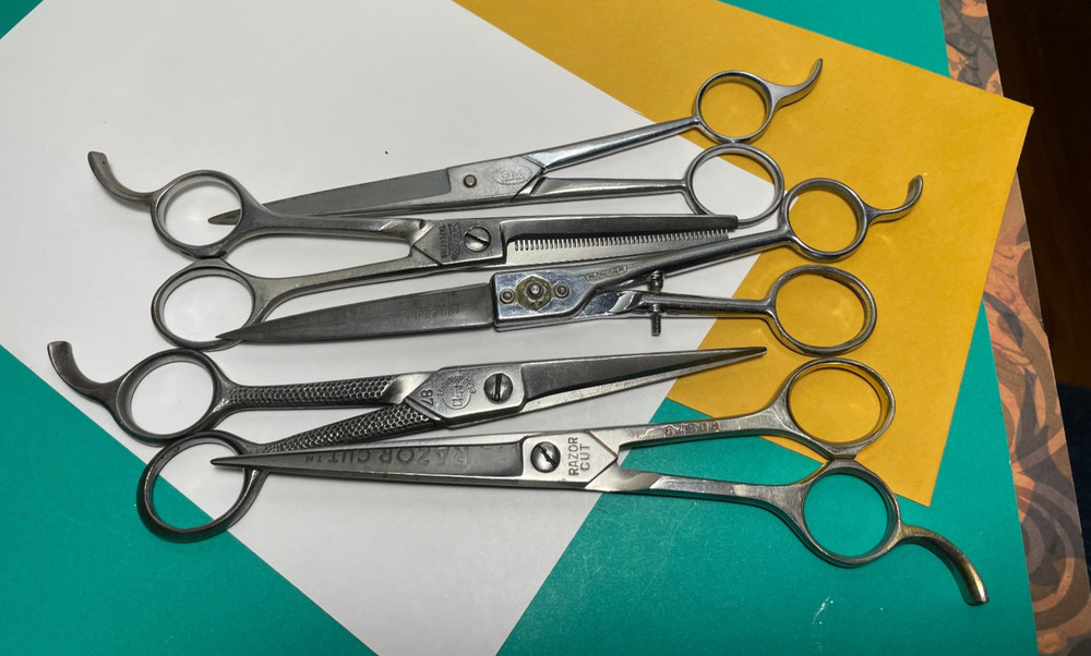 Hair cutting scissors LOT barber Shears thinning shears Assorted