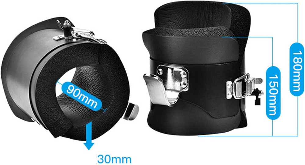 Inversion Boots, Decompression Stretching and Core Strengthening, Hanging Upside