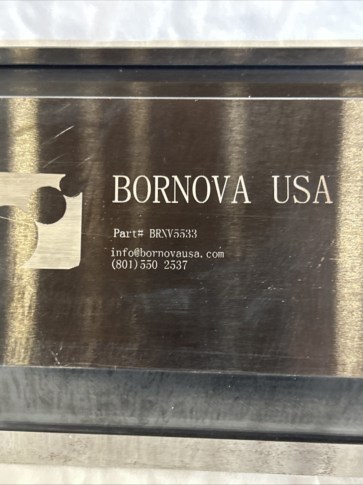 NEW 32.87” American Type 85° Press Brake Punch Die with Working Height: 3.78"