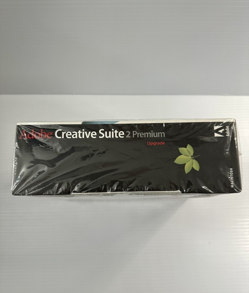 Adobe Creative Suite 2 Premium Upgrade Software - MAC (Retail Box) w/serial #