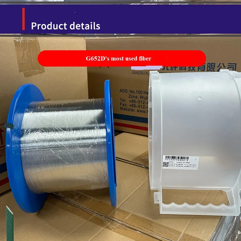 1-60KM G652D OTDR Singlemode Single Bare Fiber Measuring Optical Fiber Cable New