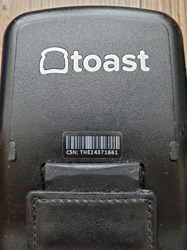 Two(2) Toast Flex POS Go 2 Handheld Tablet Mobile Computer Device - TG200