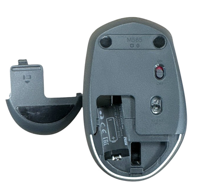 Logitech M585 Multi Device Wireless Bluetooth Mouse- Black - NO USB RECEIVER