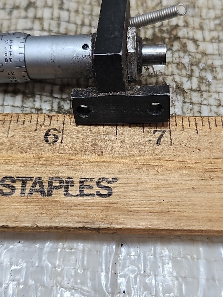 Daedal LINEAR POSITIONER STAGE Starrett Micrometer .5" RANGE